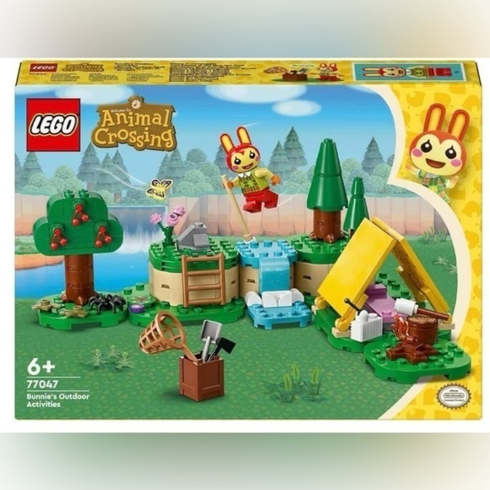 Lego Animal Crossing Bunnie's Outdoor Activities Set 77047
Ages 6+, NIB
